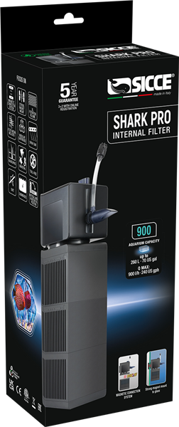 Sicce SHARK PRO 900 Internal Filter - 238 gph