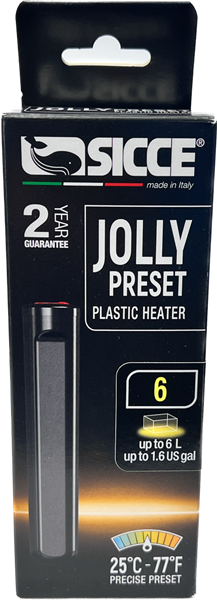 Sicce JOLLY Preset 6 - Submersible Heater - 6 Watt