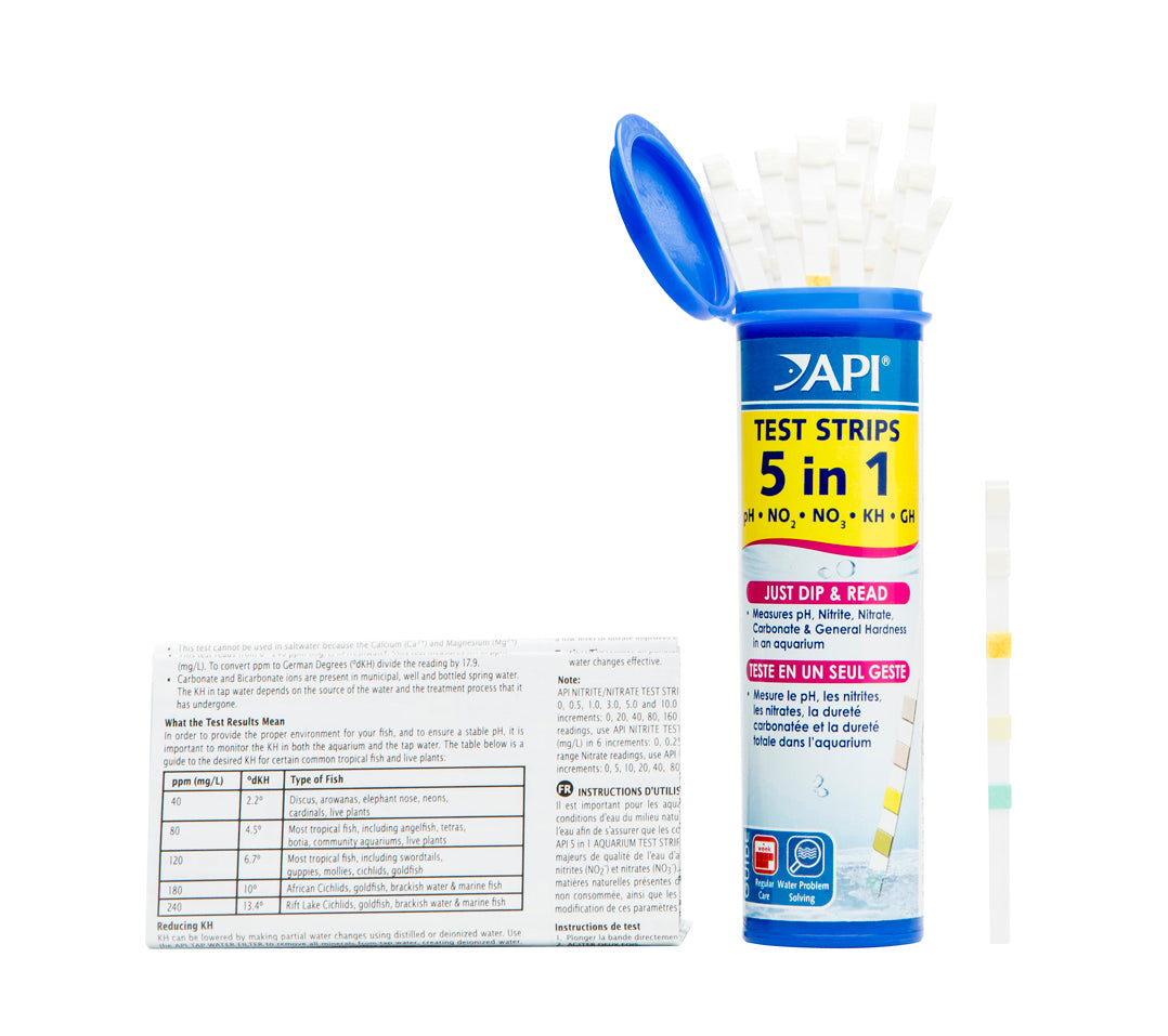 API 5-in-1 Test Strips 25ct
